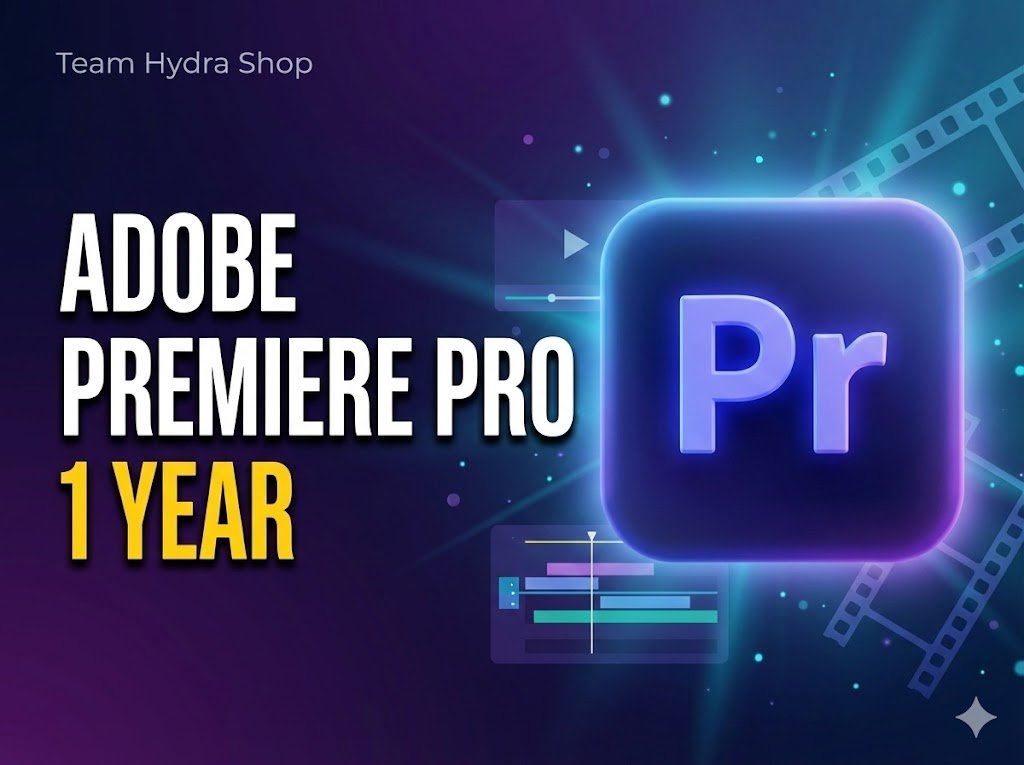 Adobe Premiere Pro – 1 Year Official Subscription (Personal Email Activation)